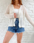 The Hand Knit Crochet Cardi (PL)