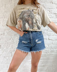 The Double Sided Horse Tee (L)