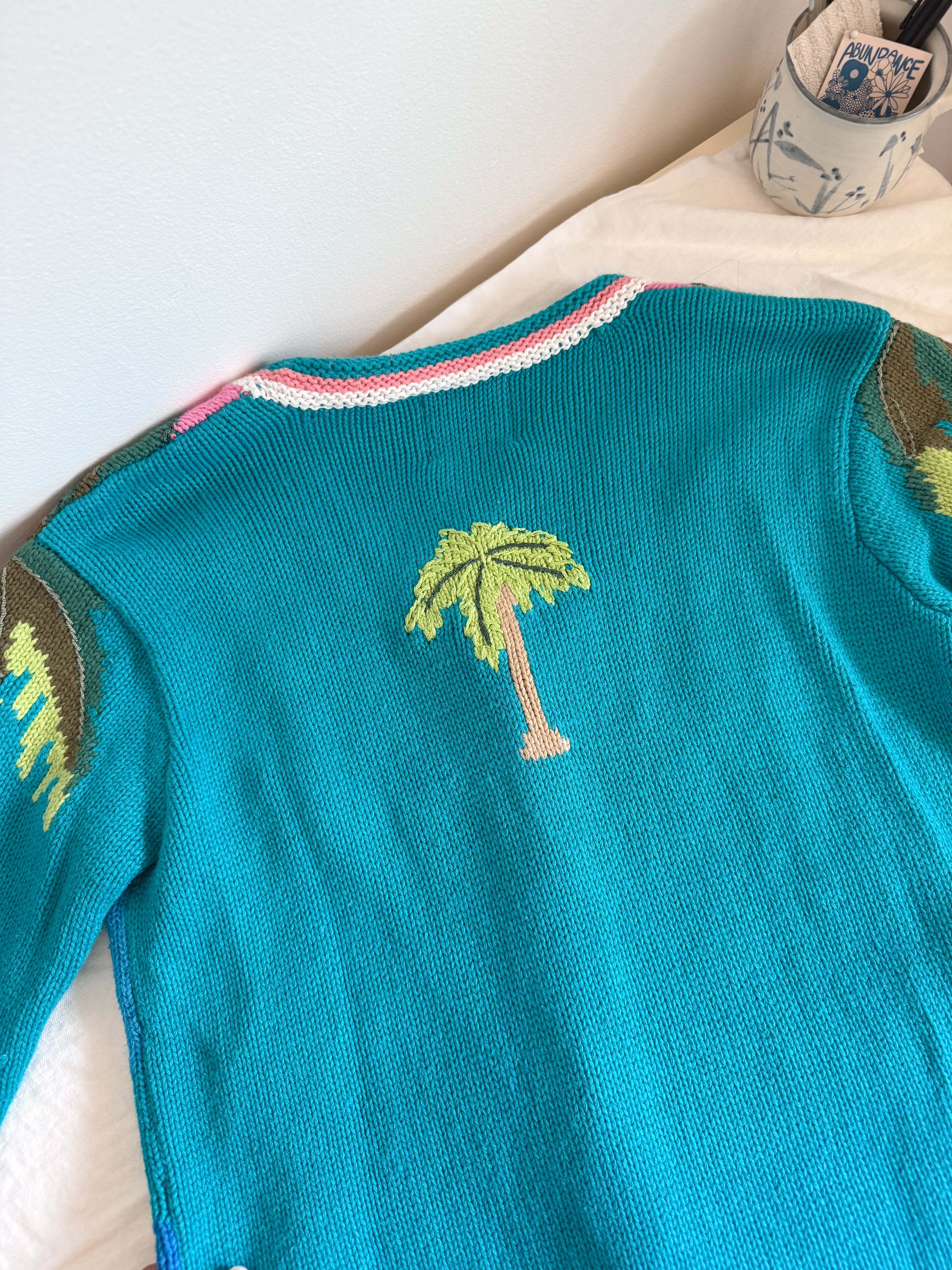 The Beachy Dolphin Cardigan (M)