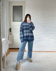 The Blue Pattern Sweater (L)