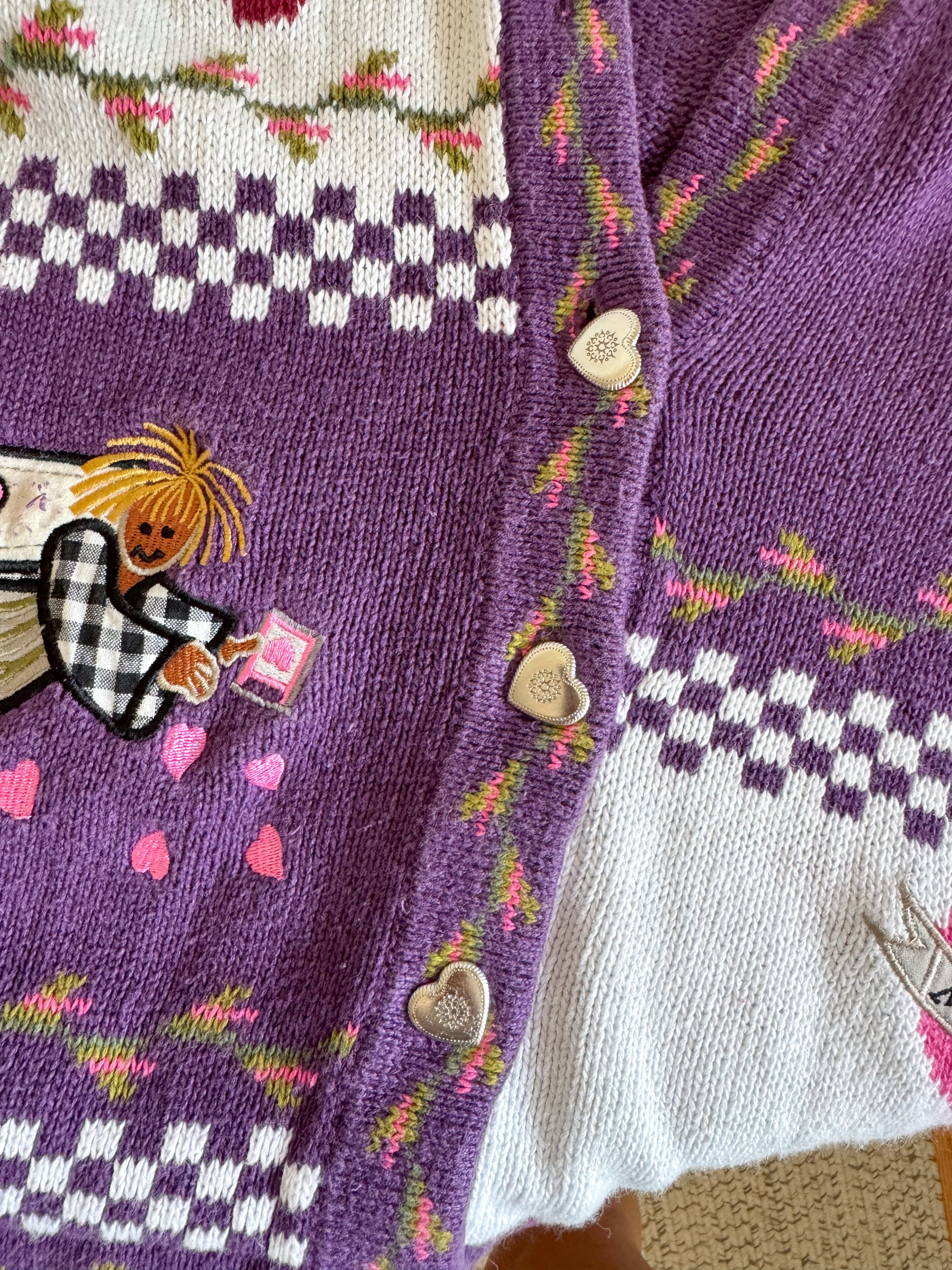 The Garden Angel Cardigan (M)