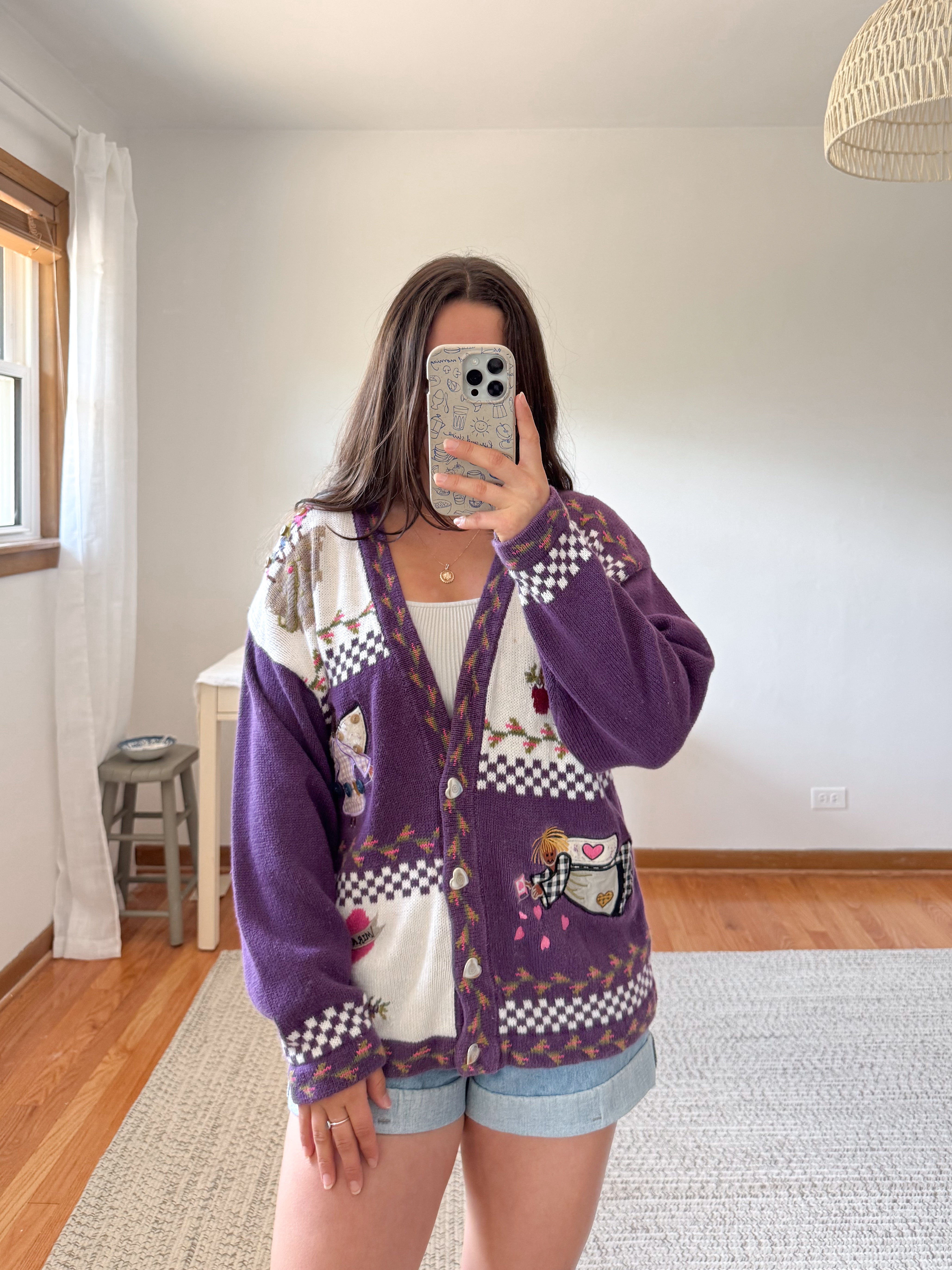 The Garden Angel Cardigan (M)