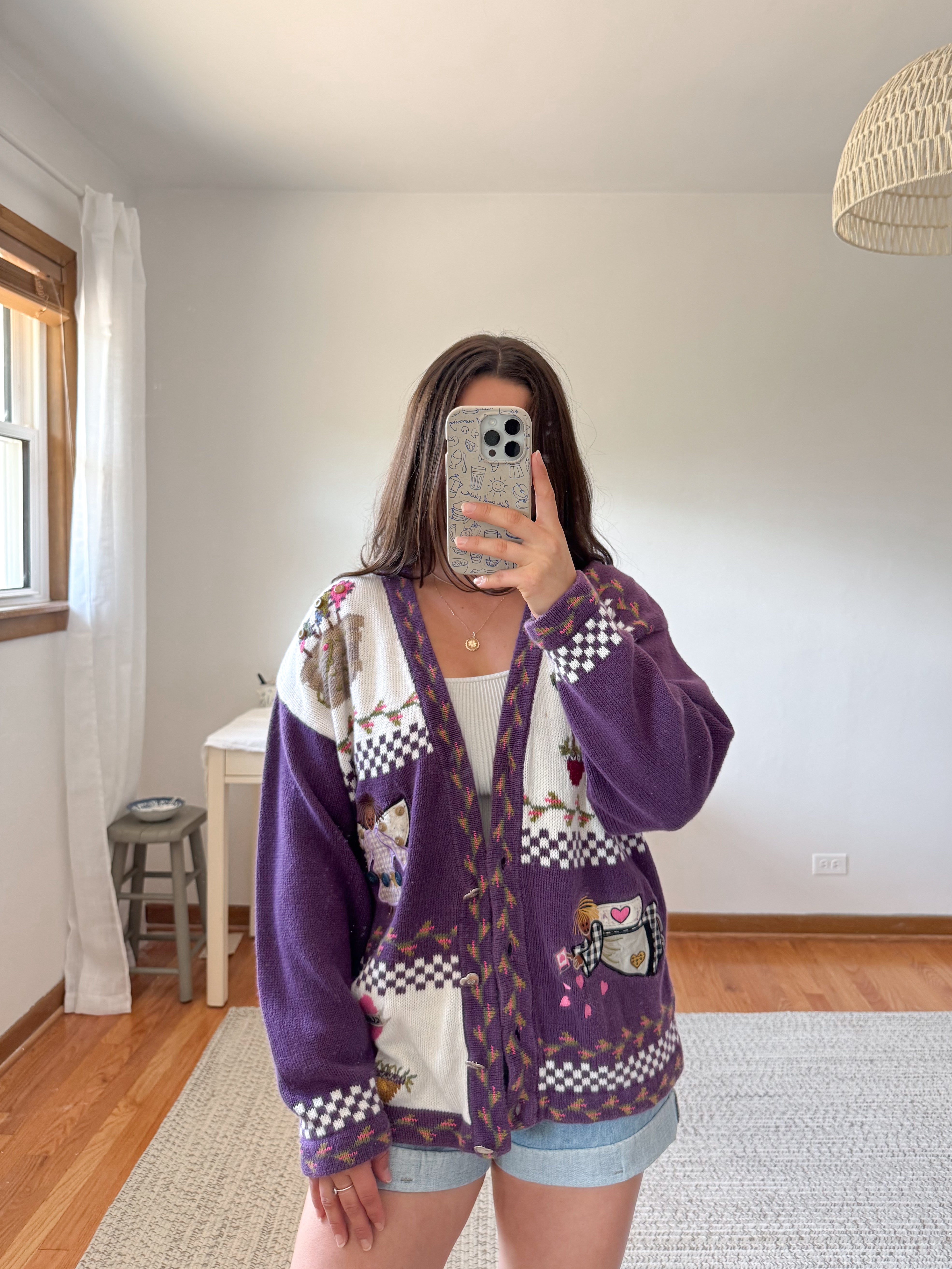 The Garden Angel Cardigan (M)