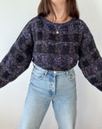 The Stargazer Weave Sweater (L)