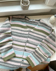 The Striped Pastel Cardigan (L)