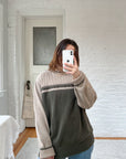 The Braided Chest Sweater (L)