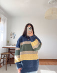 The Warm Soup Stripe Sweater (L)