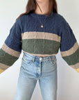 The Warm Soup Stripe Sweater (L)