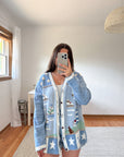 The Lighthouse Shore Cardigan (L)