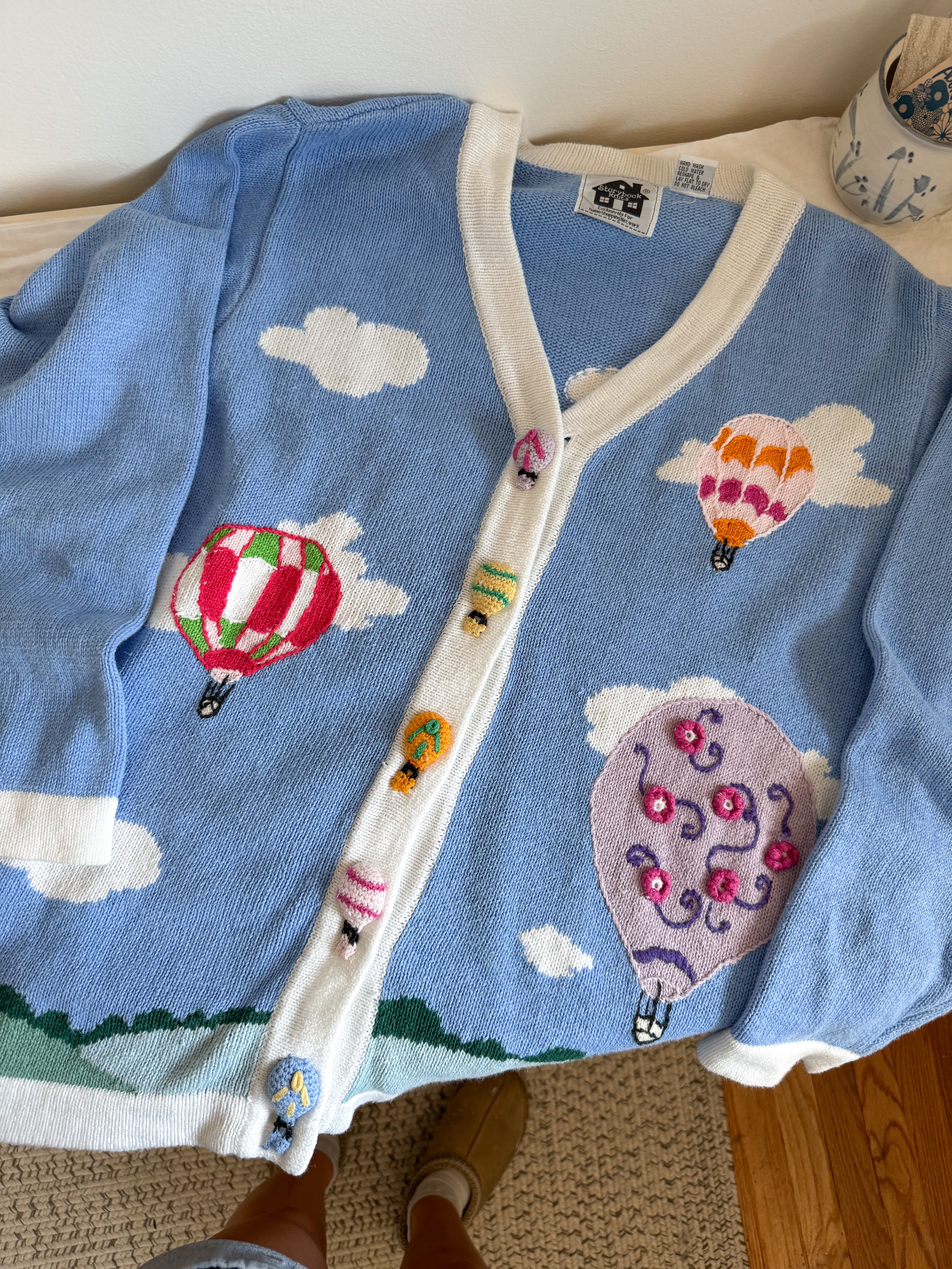 The Hot Air Balloon Cardigan (M)