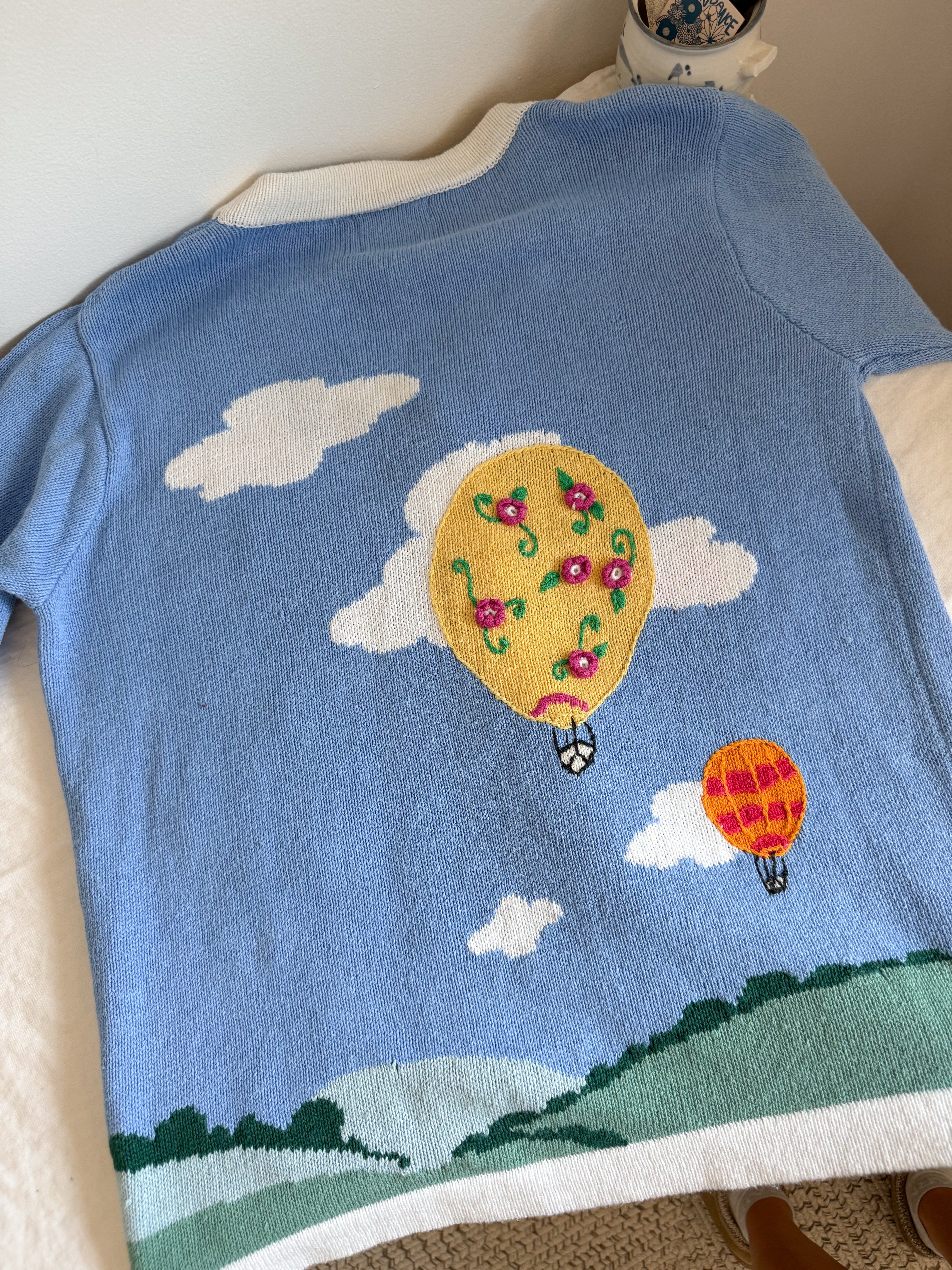The Hot Air Balloon Cardigan (M)
