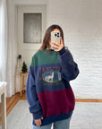 The Howling Wolf Tricolor Crewneck (XL)