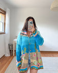The Southwest Cacti Cardigan (L)