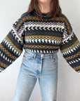 The Cornucopia Pattern Sweater (L)