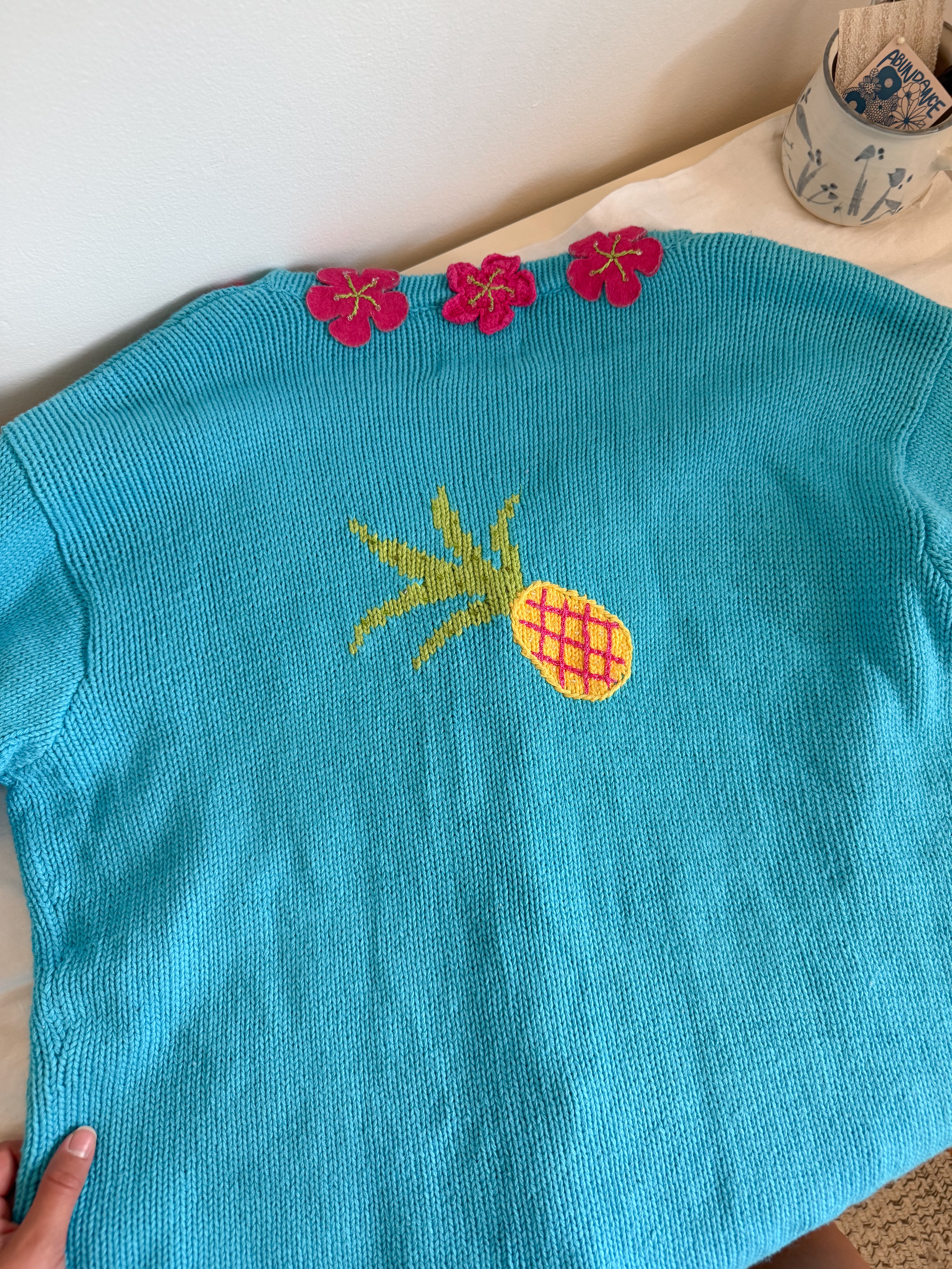 The Pineapple Tropical Cardigan (L)