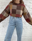 The Campfire Checkered Sweater (XL)