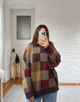 The Campfire Checkered Sweater (XL)