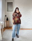 The Campfire Checkered Sweater (XL)