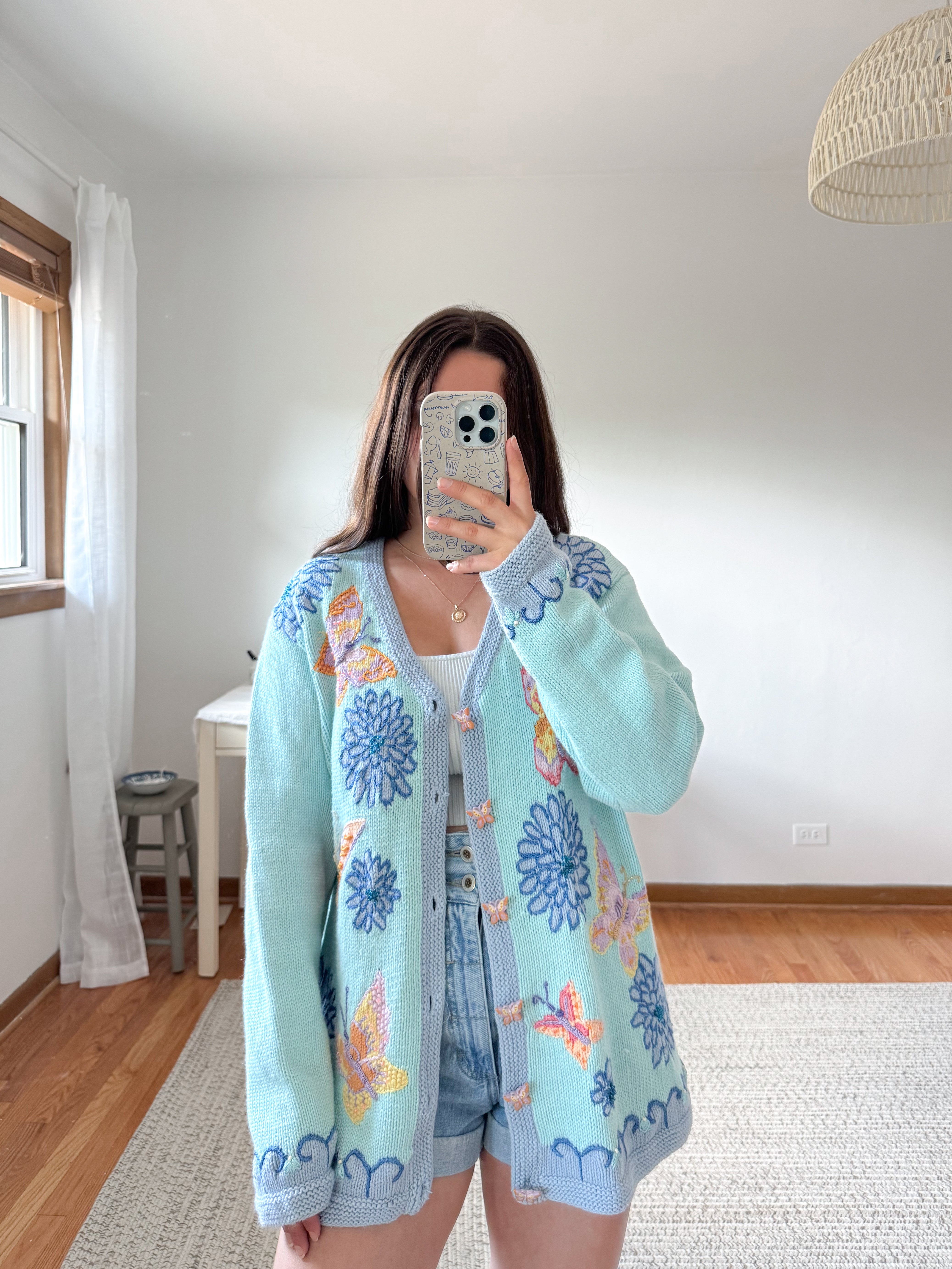 The Butterfly Garden Cardigan (M)