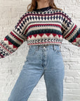 The Textured Nordic Sweater (M)