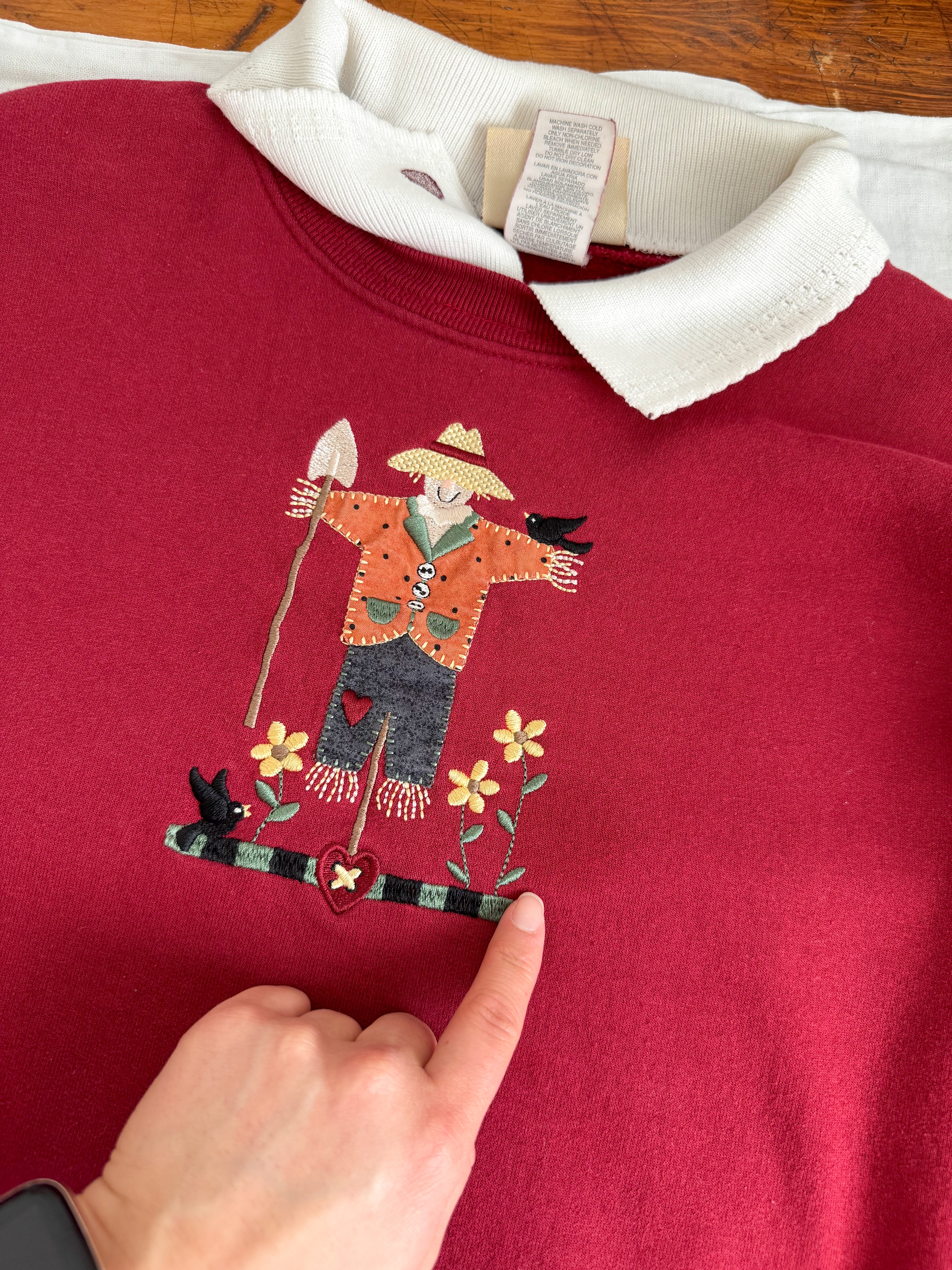 The Collared Scarecrow Crewneck (LP)