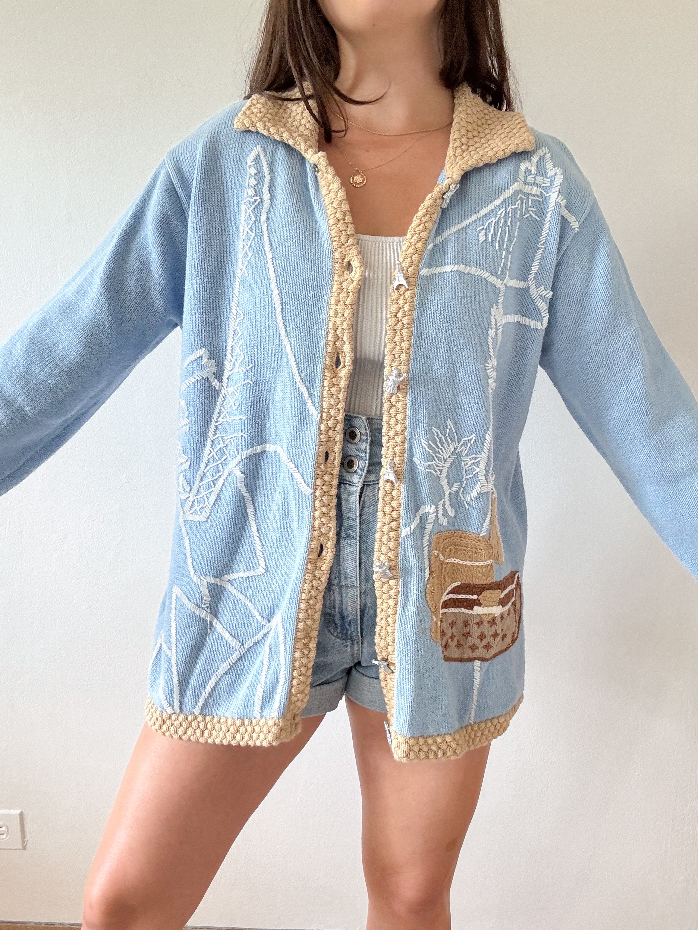 The Lady Liberty Cardigan (L)