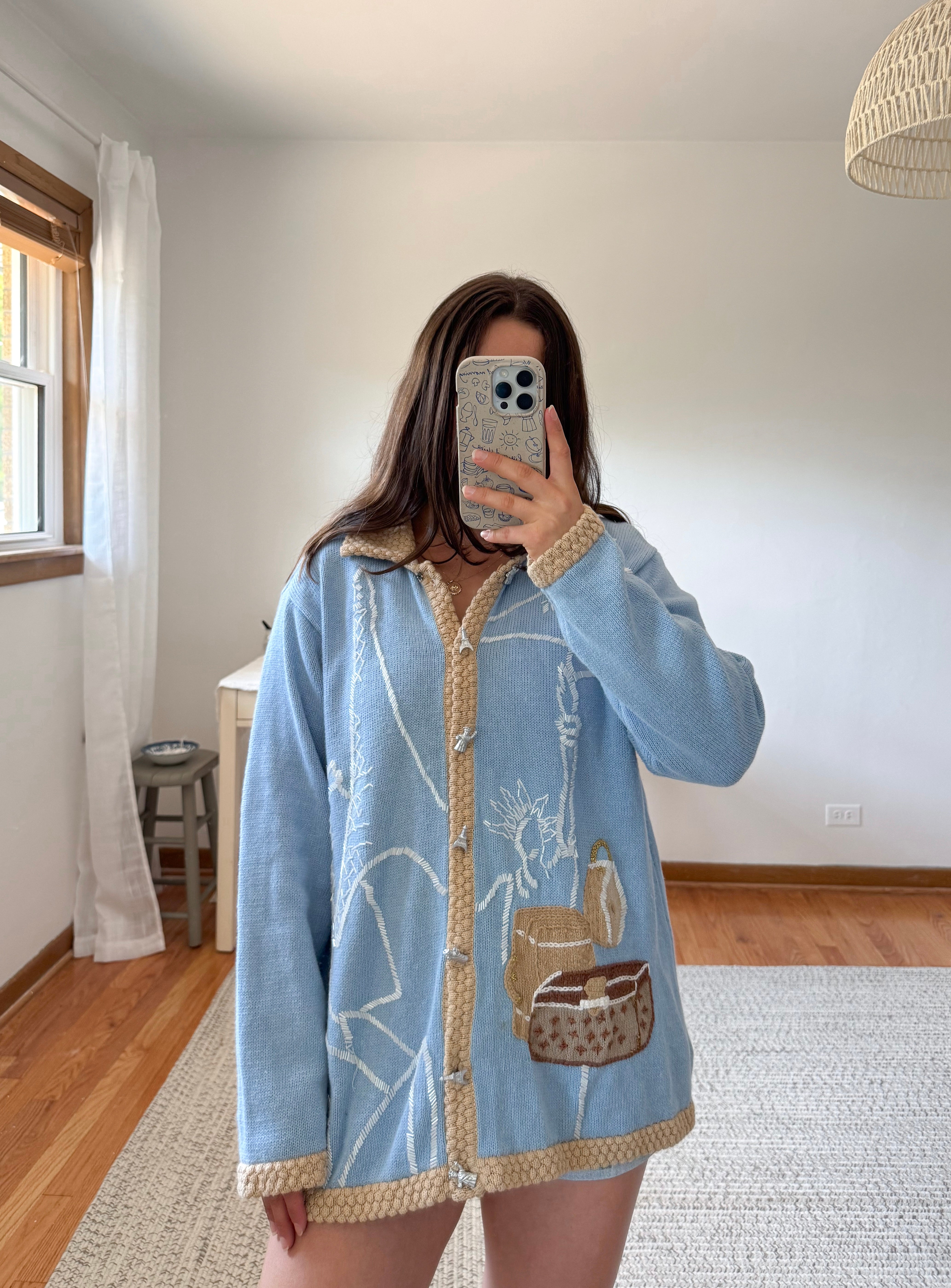 The Lady Liberty Cardigan (L)