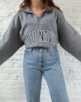 The Fuzzy Grey Old Navy Quarter Zip (XL)