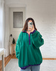 The Green Arctic Quarter Zip (L)