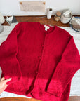 The Scarlet Swirl Sweater (M)