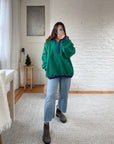 The Green Arctic Quarter Zip (L)