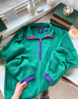 The Green Arctic Quarter Zip (L)