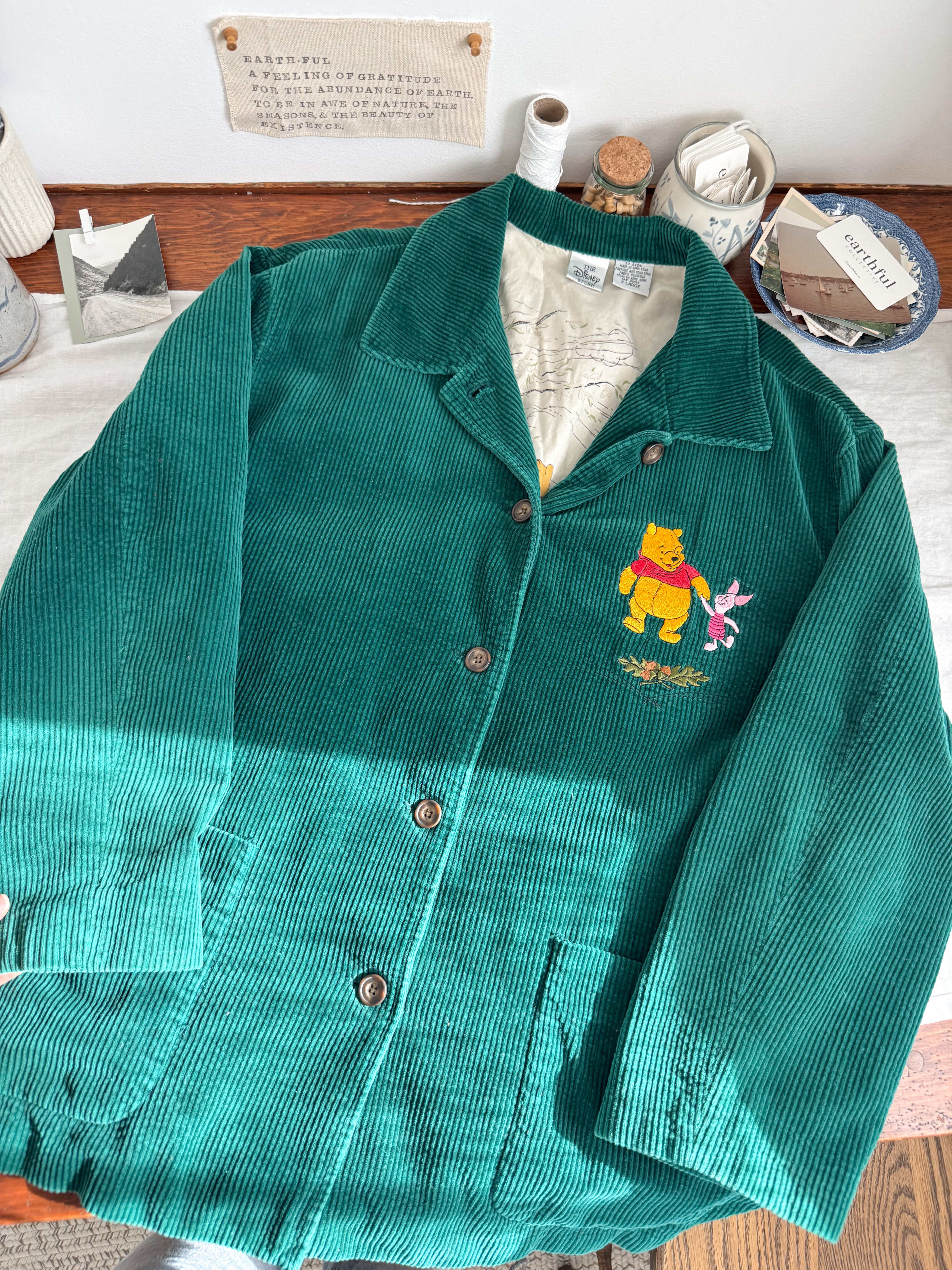 The Pine Tree Pooh Bear Corduroy (XL)