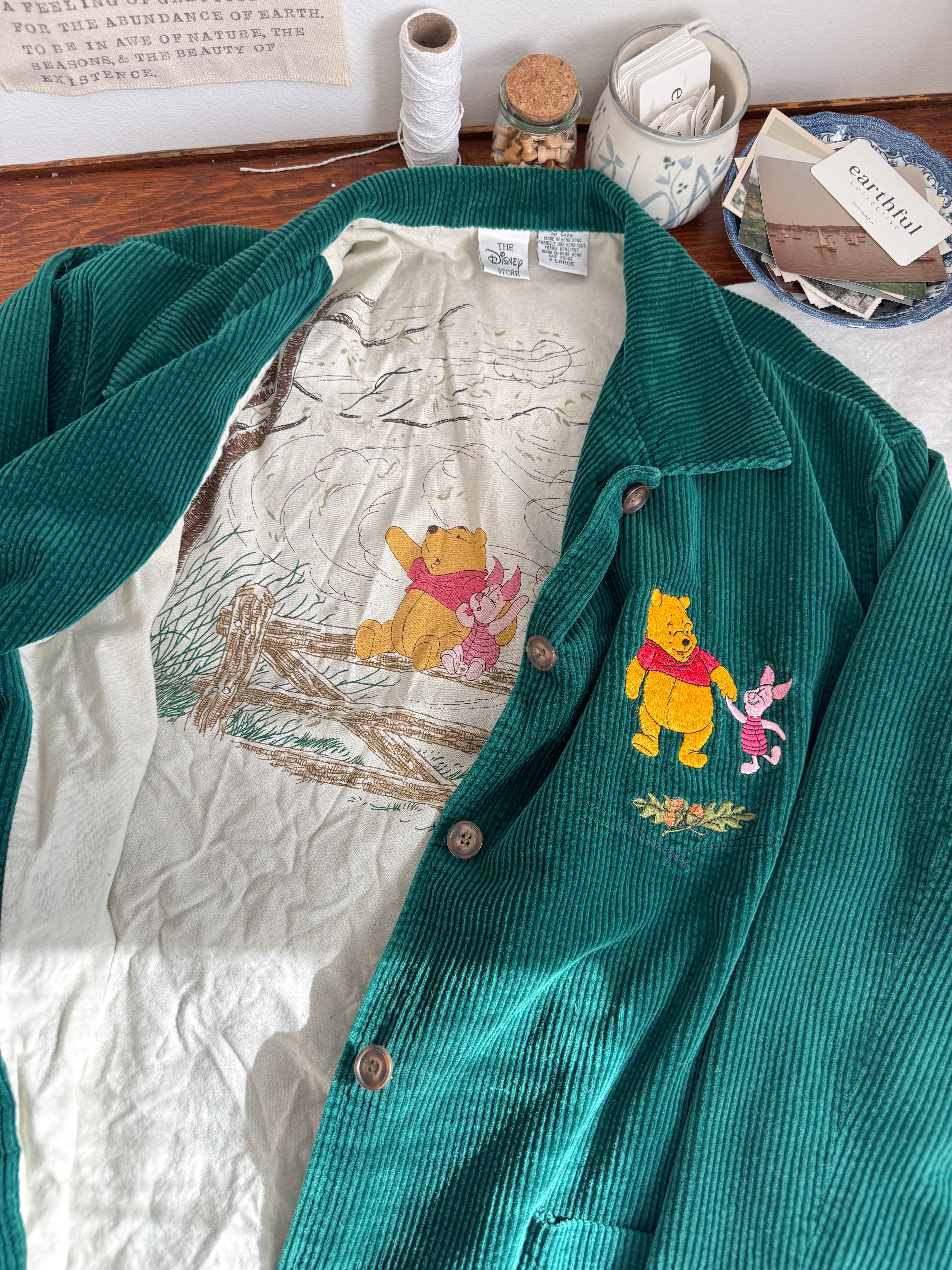 The Pine Tree Pooh Bear Corduroy (XL)