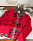 The Ruby Vine Cardigan (M)