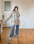 The White & Color Coogi Style Sweater (M)