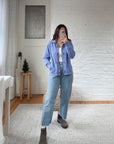 The Periwinkle Toggle Cardigan (M)