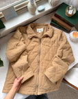 The Camel Quilted Jacket (S)