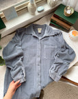 The Wonderland Corduroy Button Up (M)