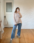 The Cafe Ribbed Sweater (L)