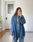 The Dusk Chambray Shirt (L)