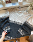 The Neutral Festive Sweater (L)