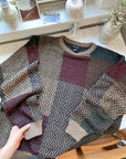 The Color Block Sweater (L)