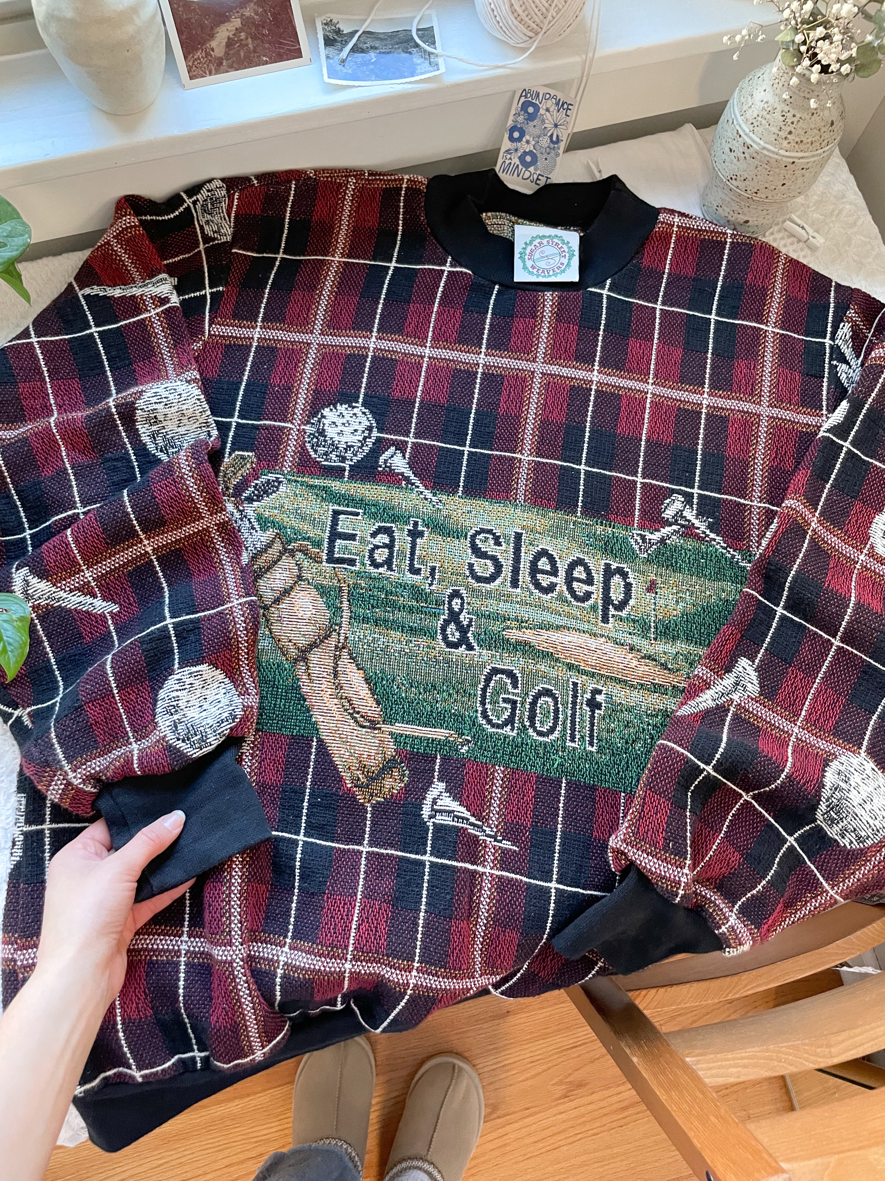 The Golf Tapestry Crewneck (OS)