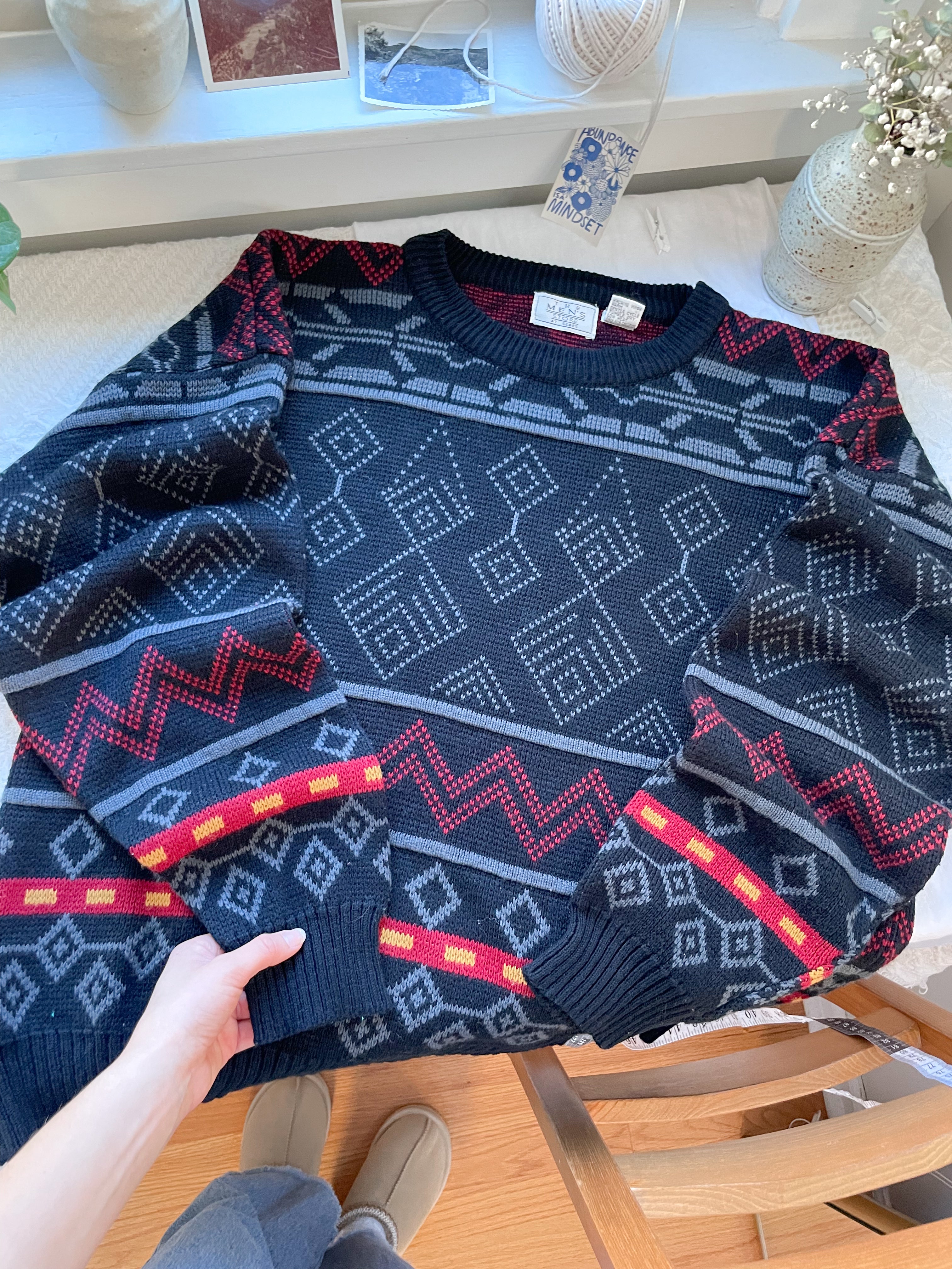 The Retro Diner Sweater (XL)