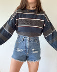The Striped Tomboy Sweater (L)