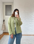 The Spring Green Quilted Jacket (S)