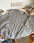 The Grey Speckled Sweater (XXL)