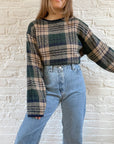 The Plaid Festive Sweater (1x)