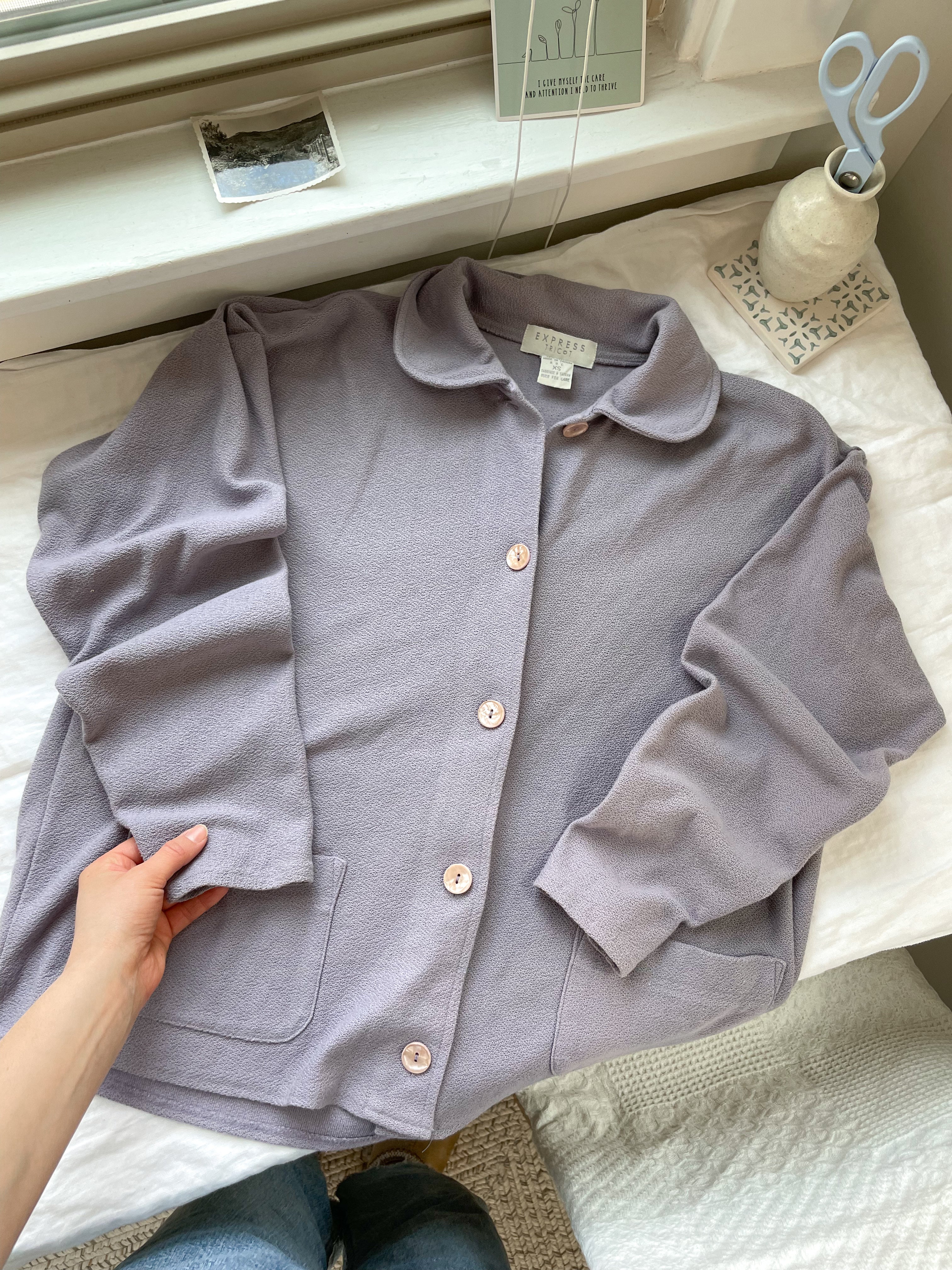 The Lavender Button Up (XS)